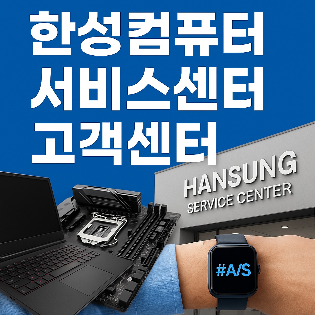 한성컴퓨터 서비스센터 고객센터
