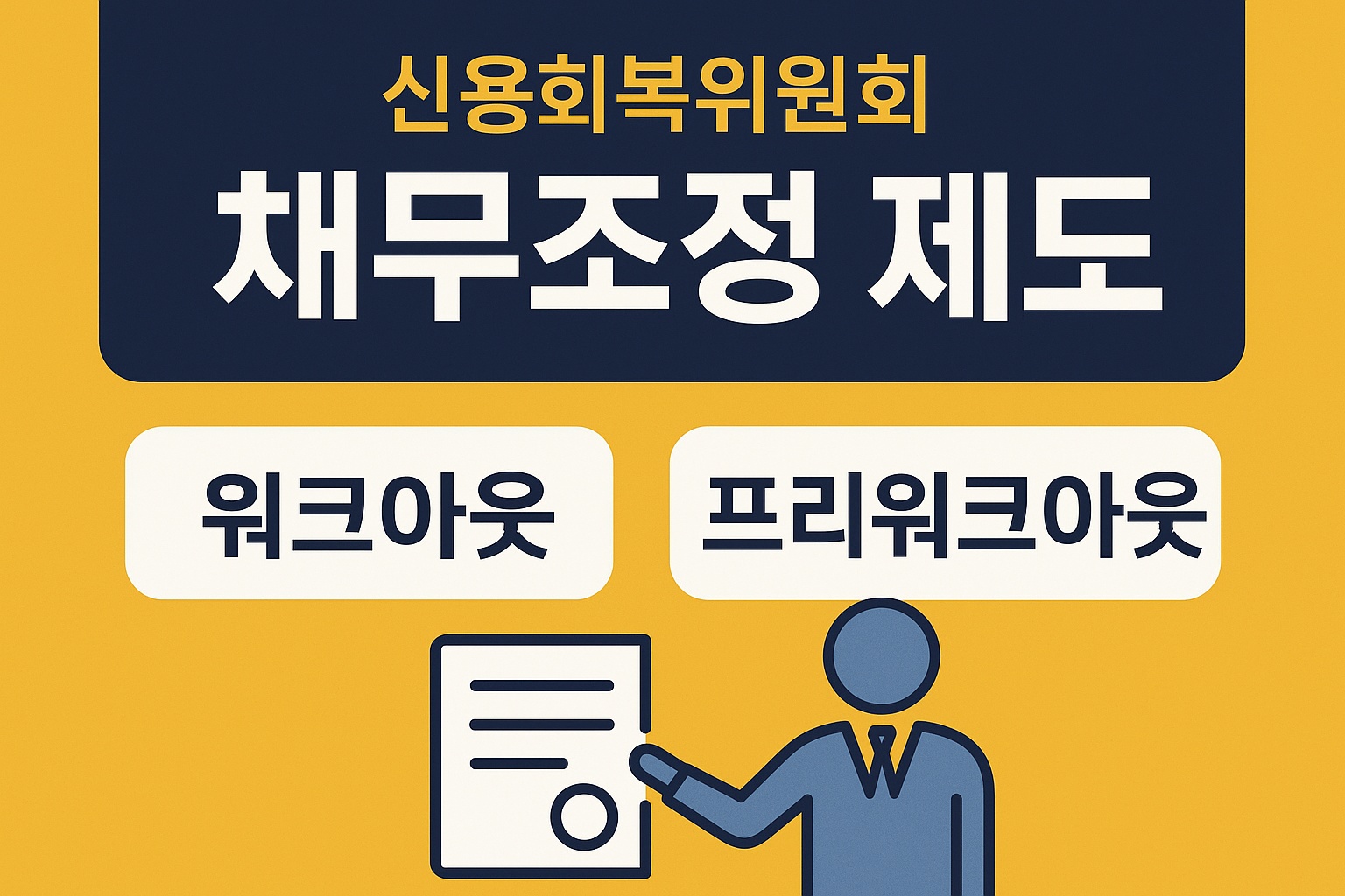 신용회복위원회 채무조정제도