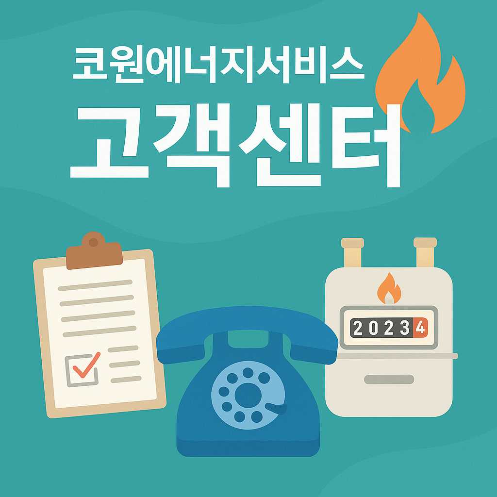 코원에너지서비스 고객센터