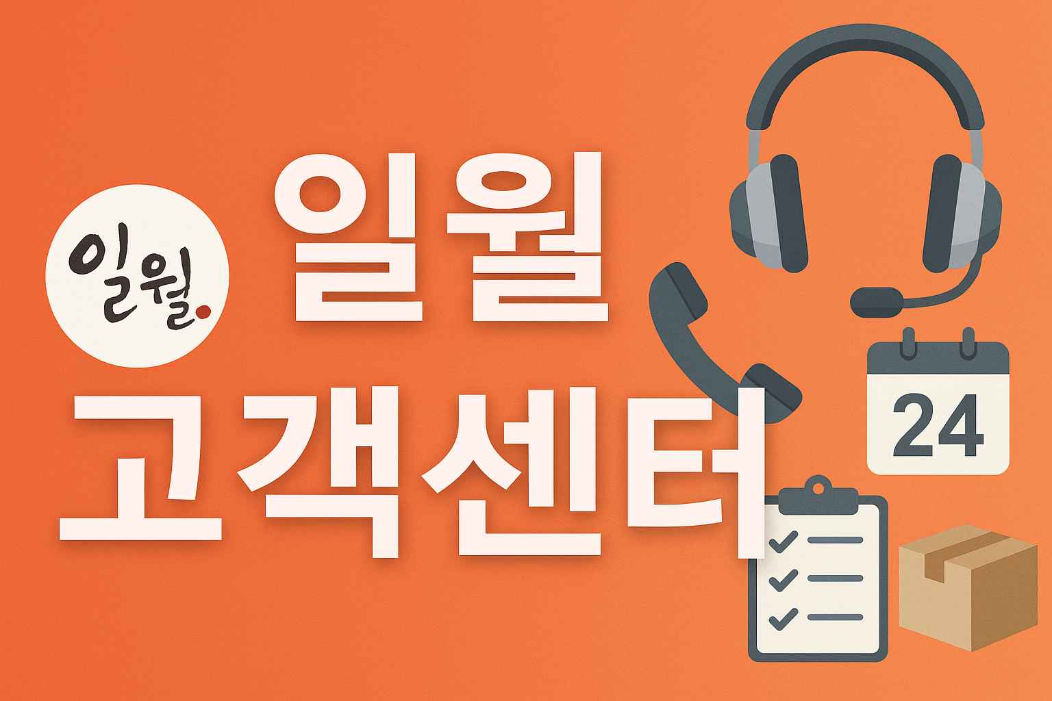 일월 고객센터