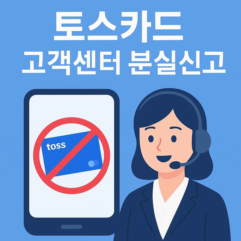토스카드 고객센터 분실신고