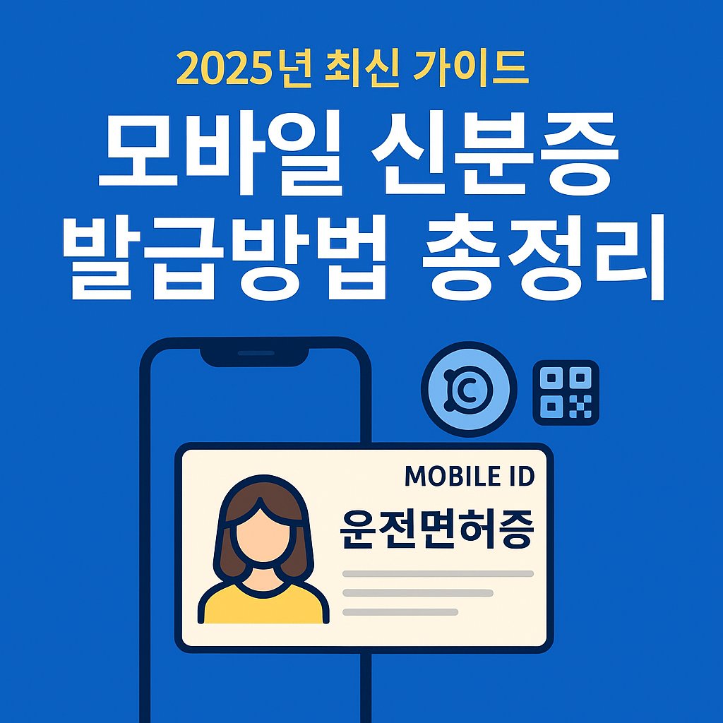 2025 모바일 신분증 발급방법