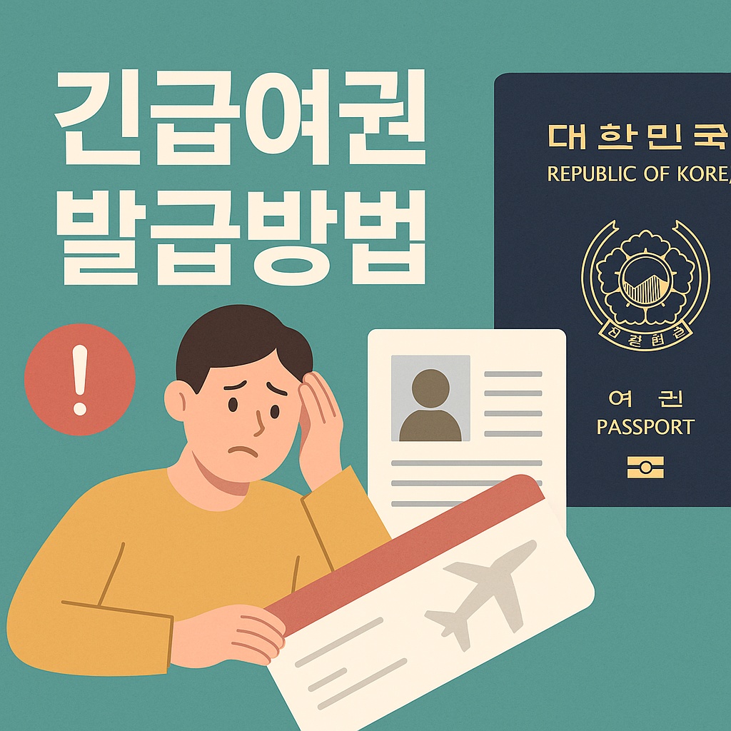 긴급여권 발급방법