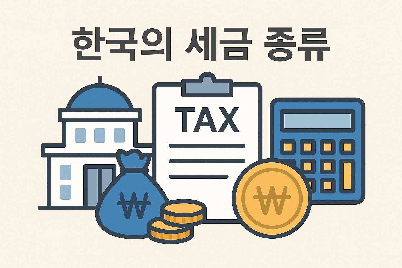 한국의 세금 종류