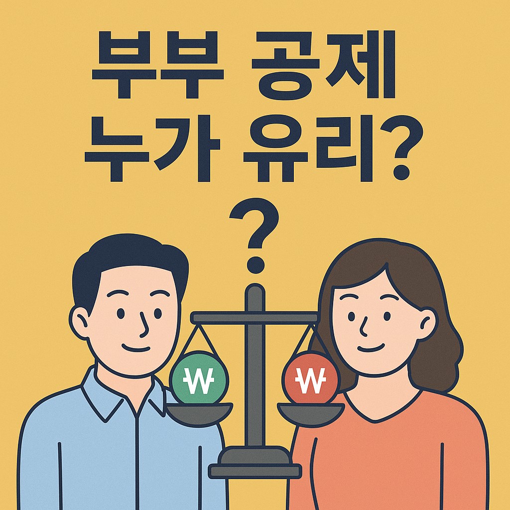 부부 중 누가 공제받는 게 유리할까?