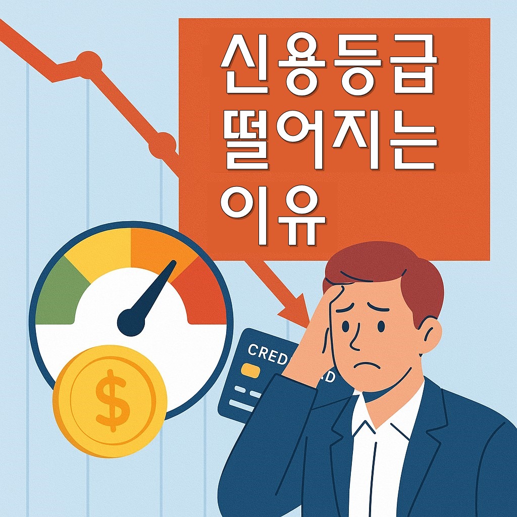 신용등급 떨어지는 이유
