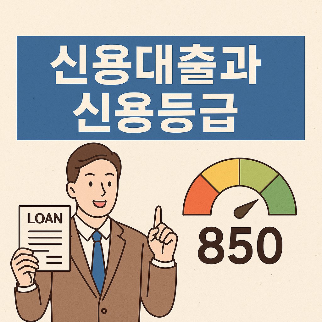 신용대출과 신용등급