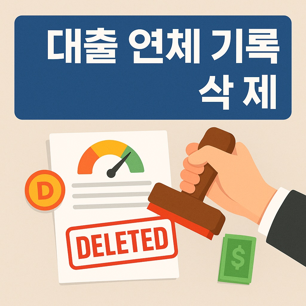 대출 연체 기록 삭제