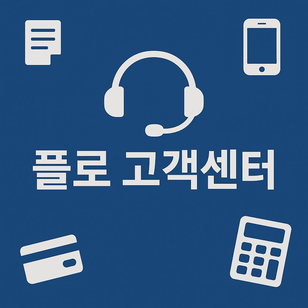 플로 고객센터