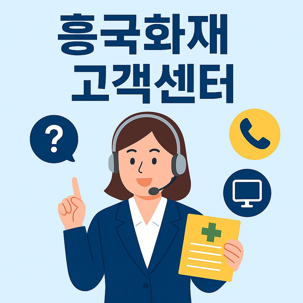 흥국화재 고객센터