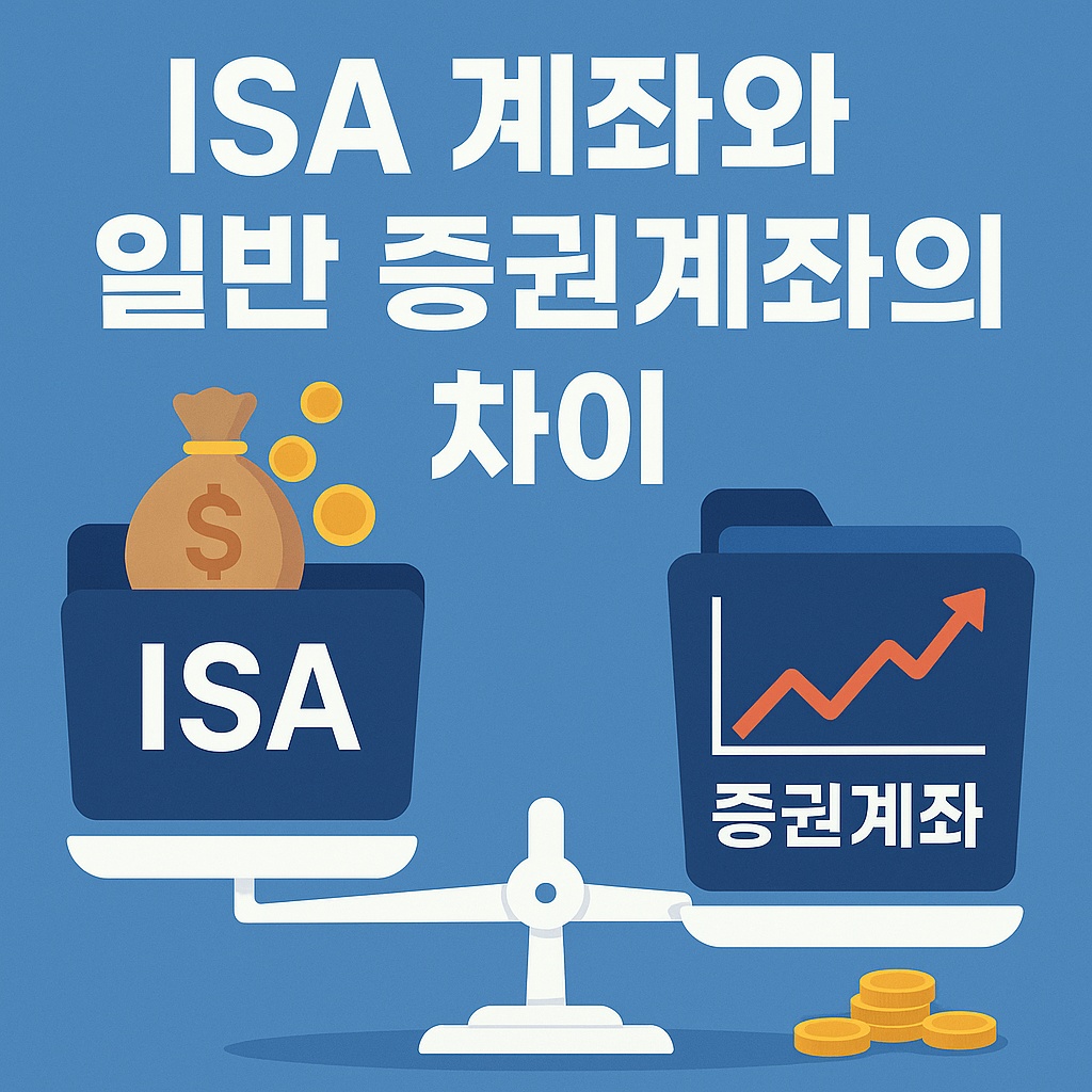 ISA 계좌와 일반 증권계좌의 차이