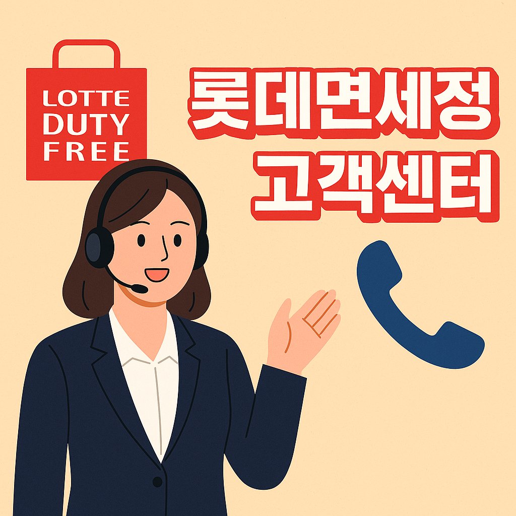 롯데면세점 고객센터