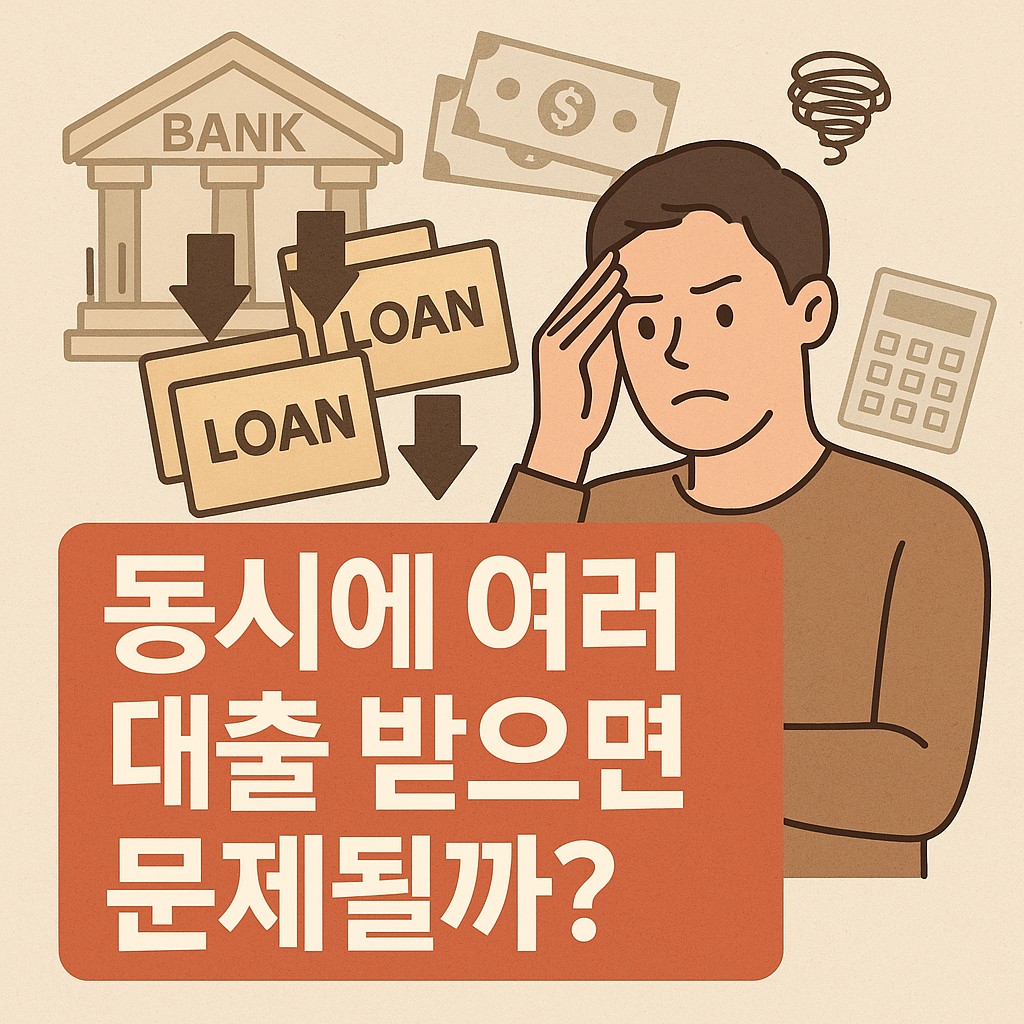 동시에 여러 대출 받으면 문제될까?
