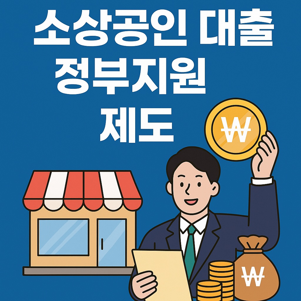 소상공인 대출 정부지원 제도