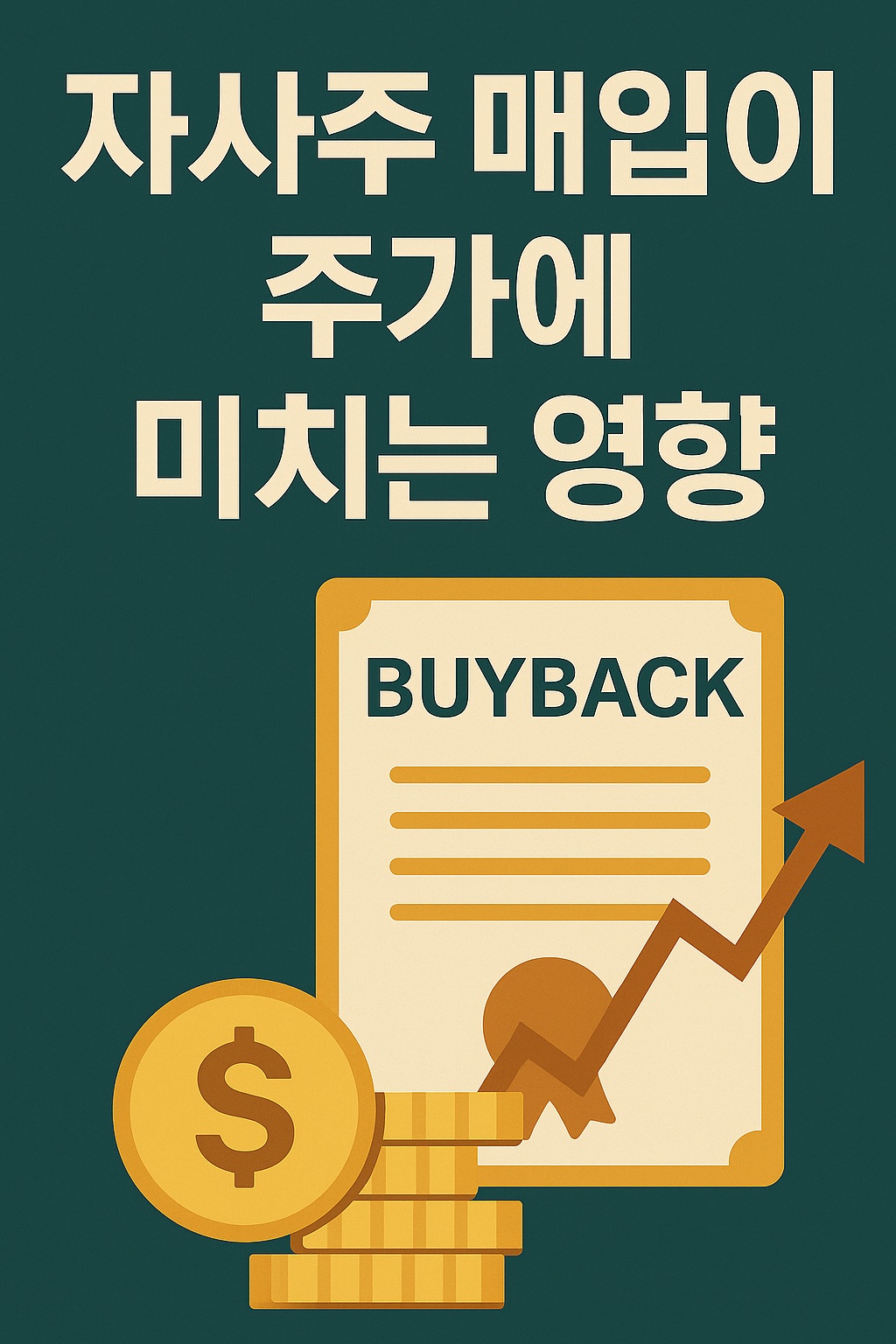 자사주 매입이 주가에 미치는 영향