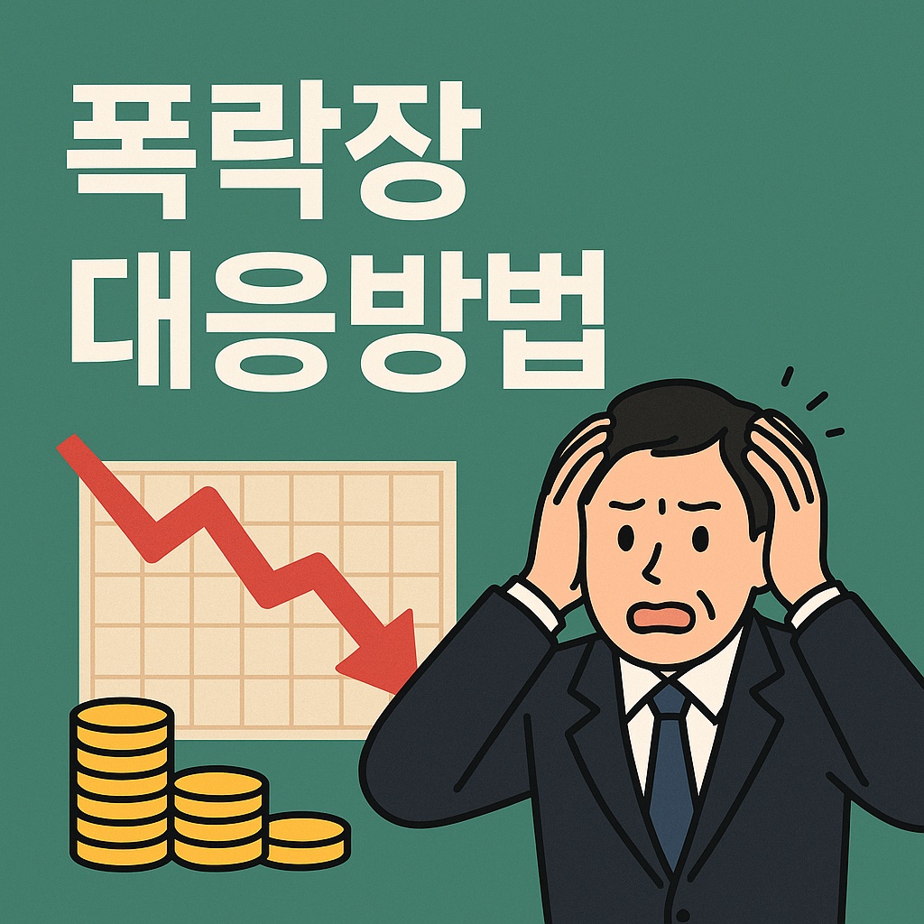 폭락장 대응방법