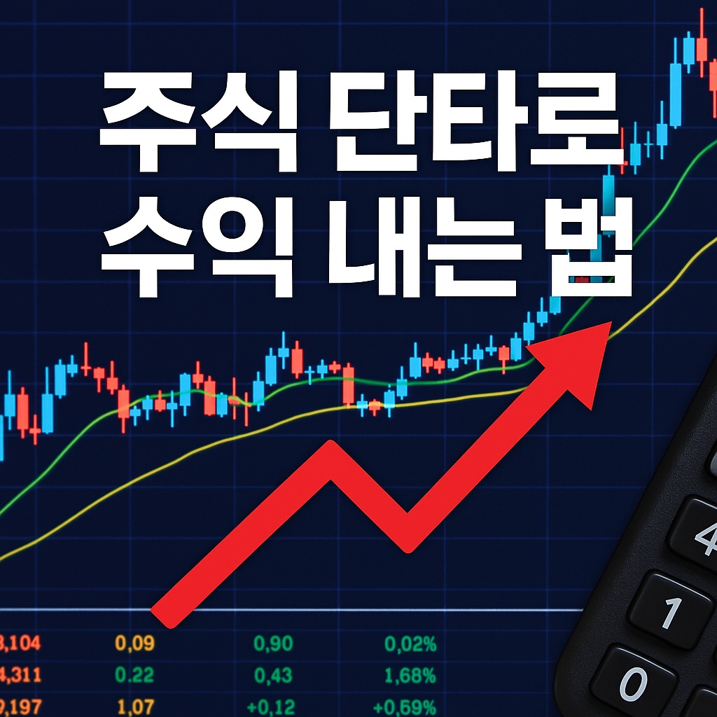 주식 단타로 수익 내는 법