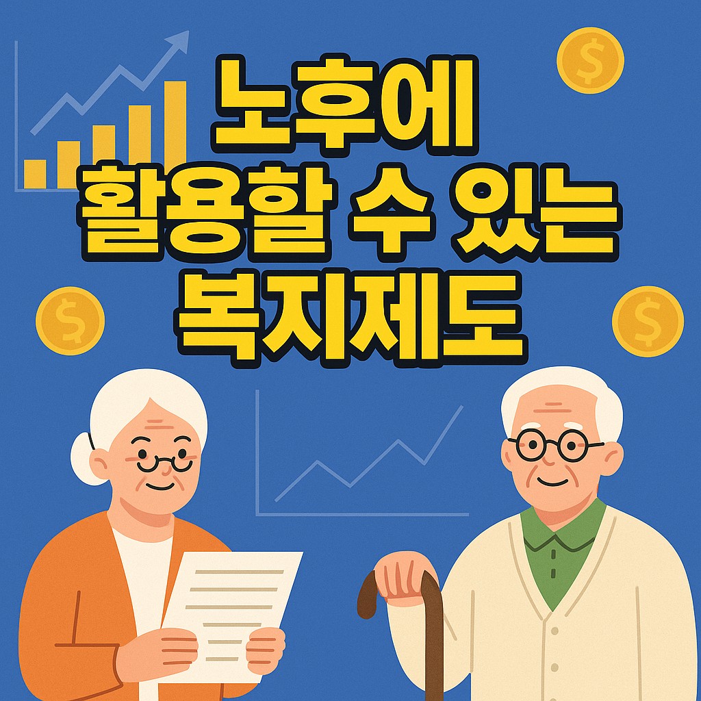노후에 활용할 수 있는 복지제도