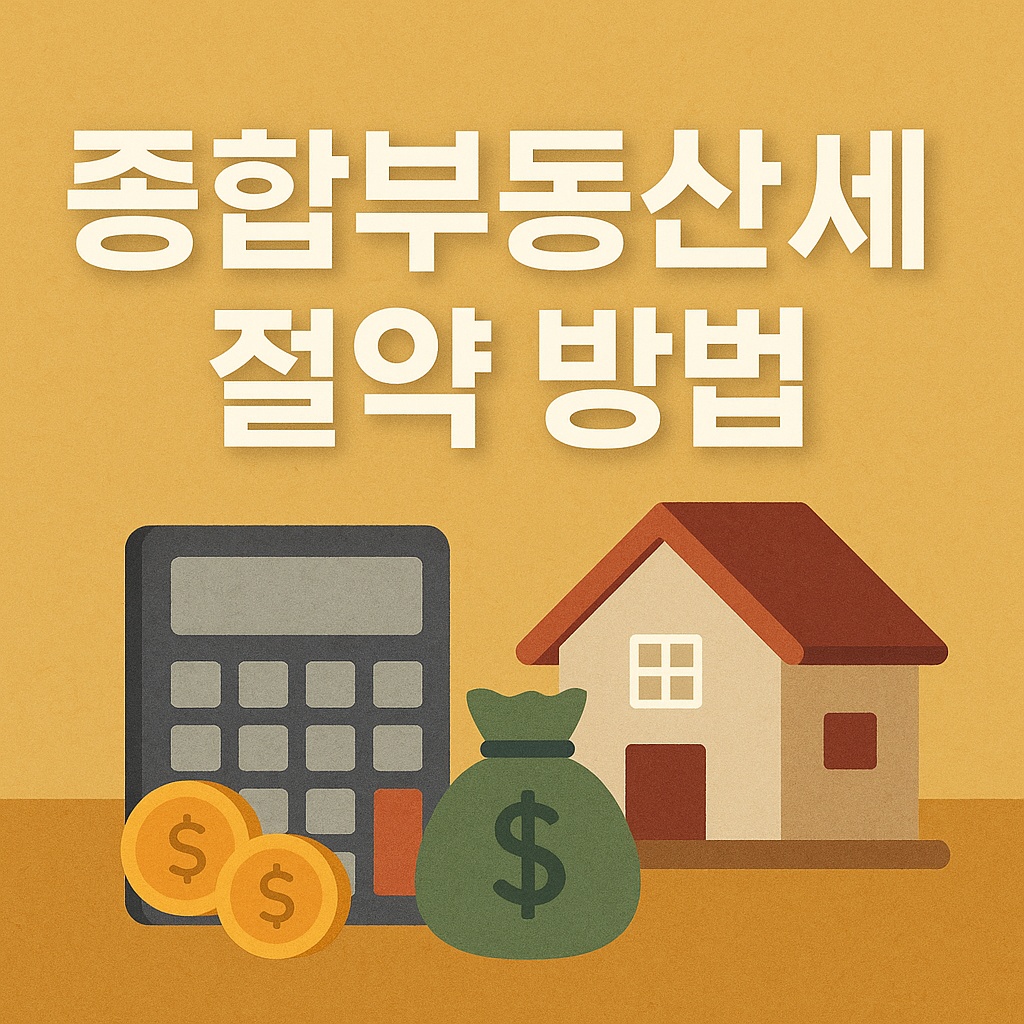 종합부동산세 절약 방법