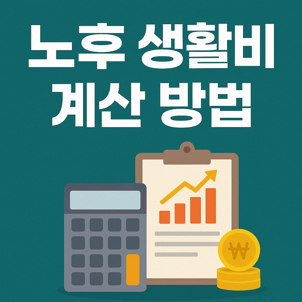 노후 생활비 계산 방법