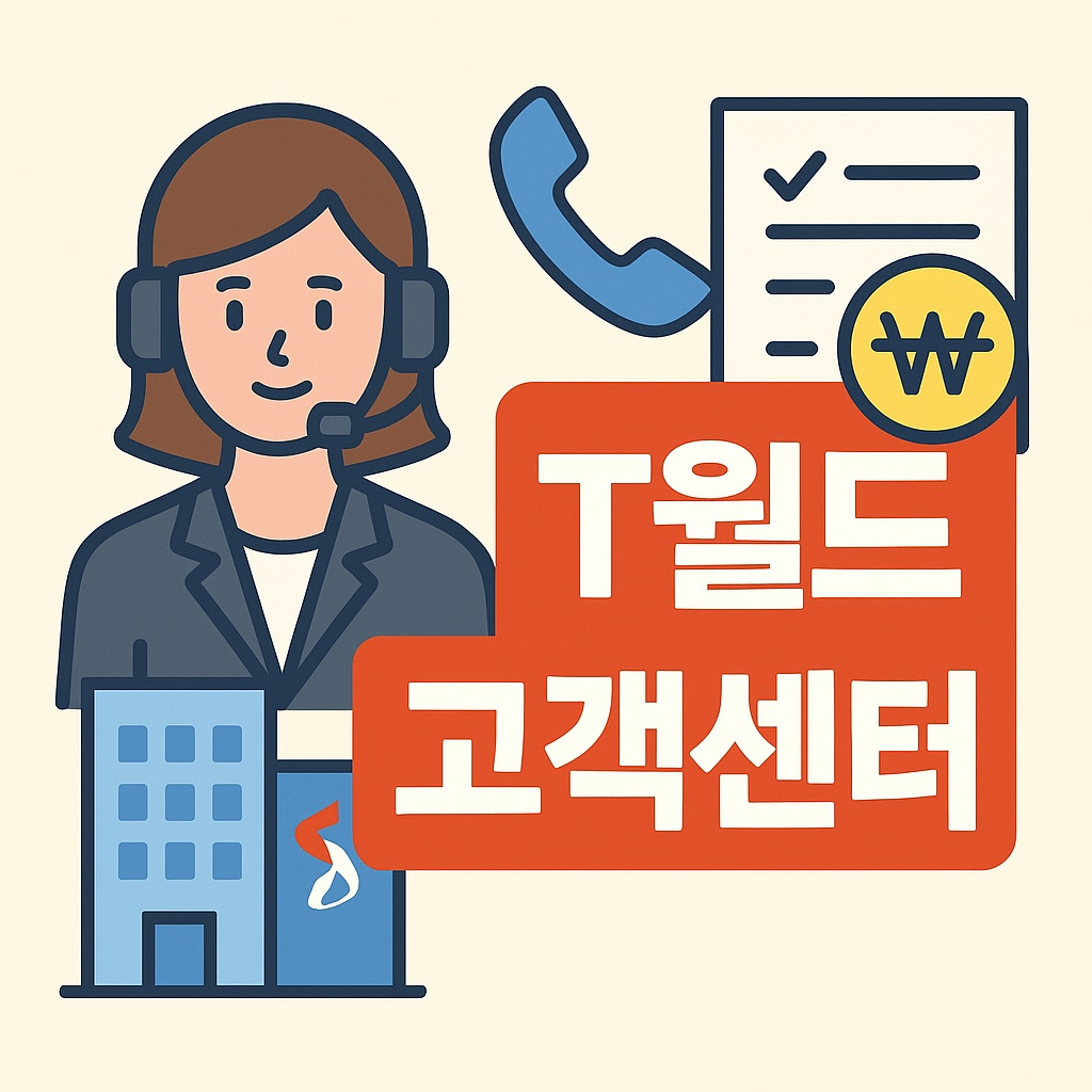 T월드 고객센터