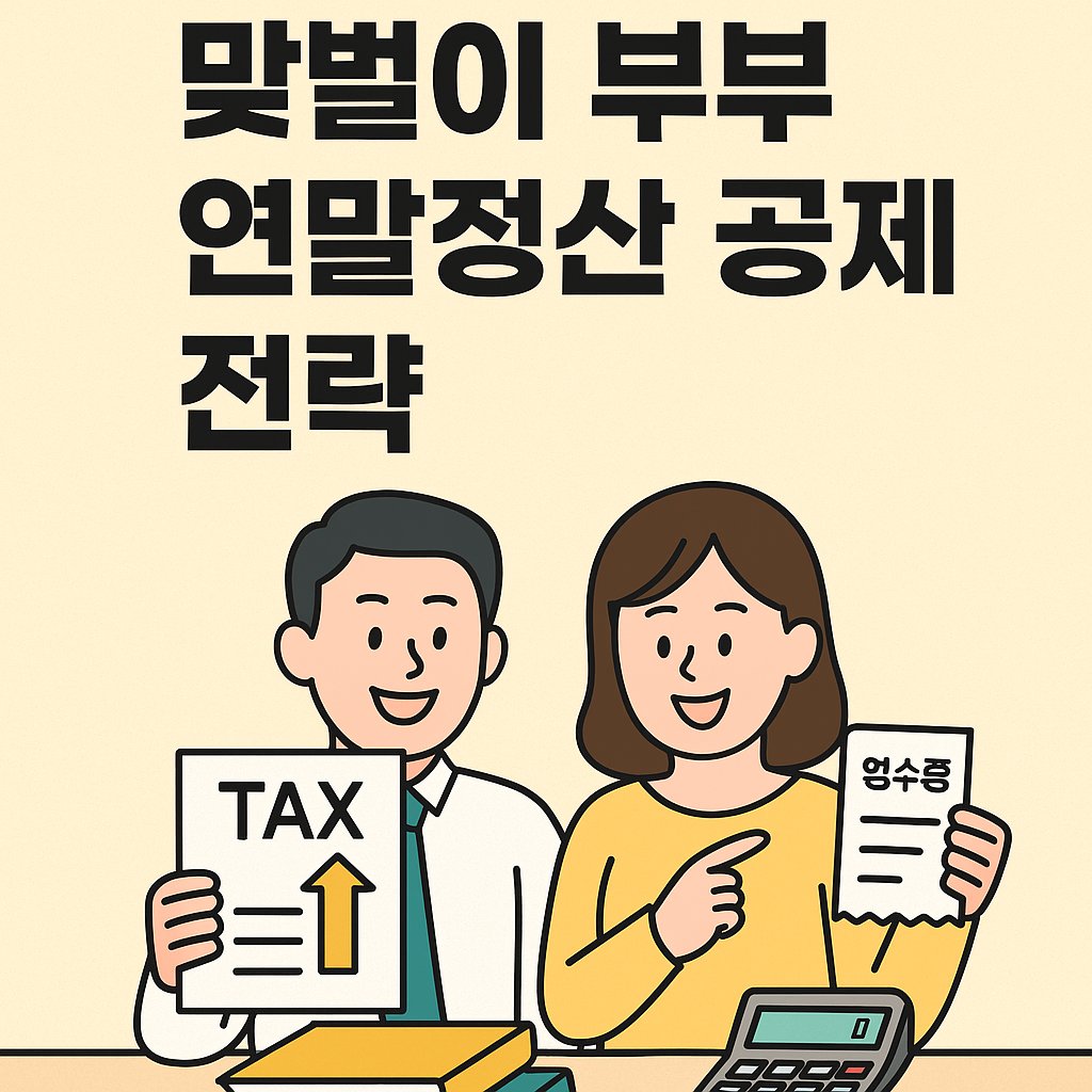 맞벌이 부부 연말정산 공제 전략