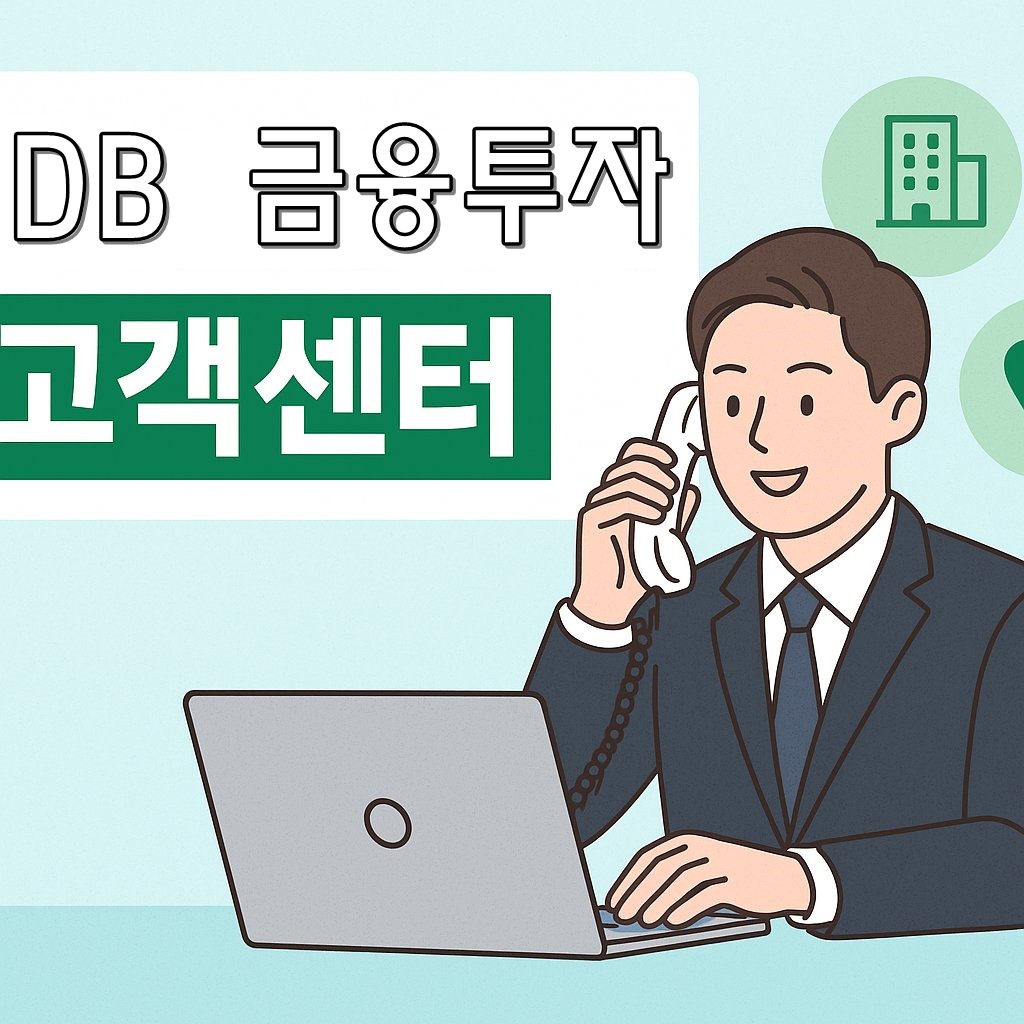 DB금융투자 고객센터