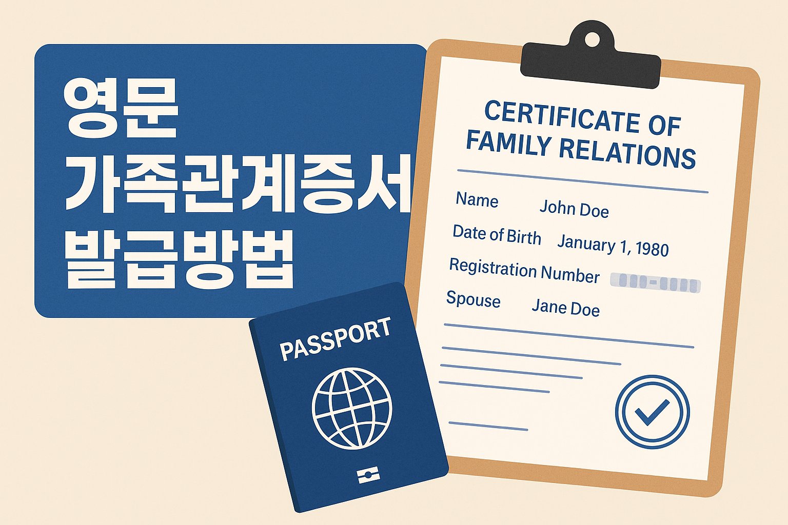 english family certificate issue