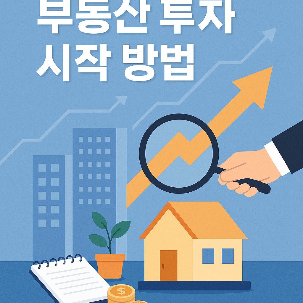 부동산 투자 시작 방법