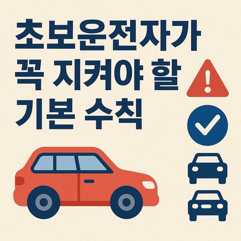 basic rules for beginner drivers