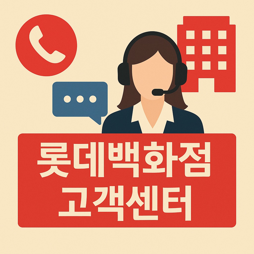 lotte department store customer center