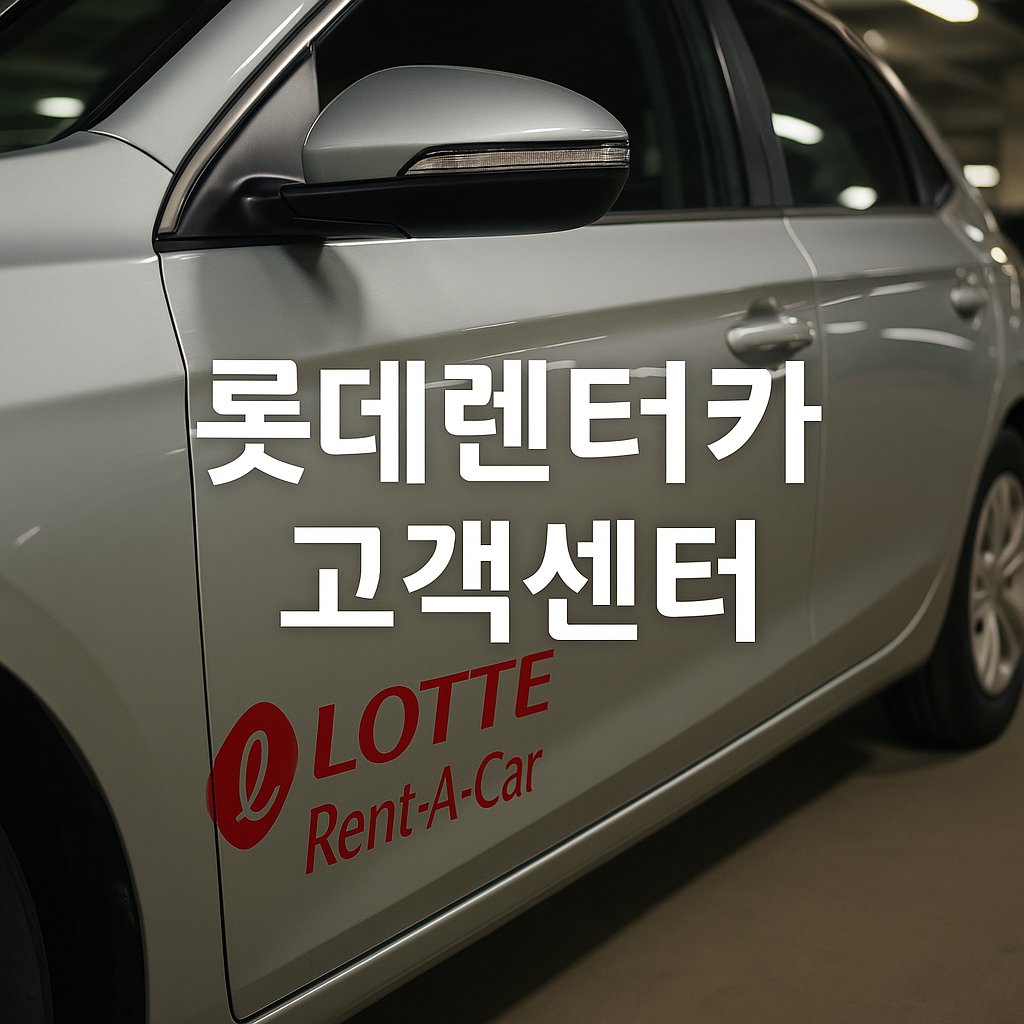 lotte rentacar customer center thumbnail