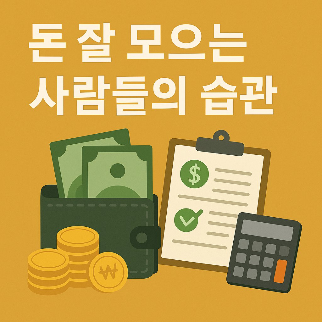 money saving habits