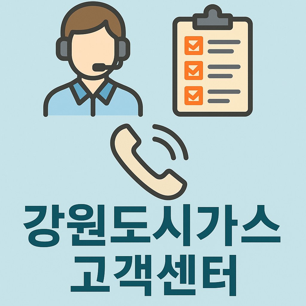 gangwon city gas customer center