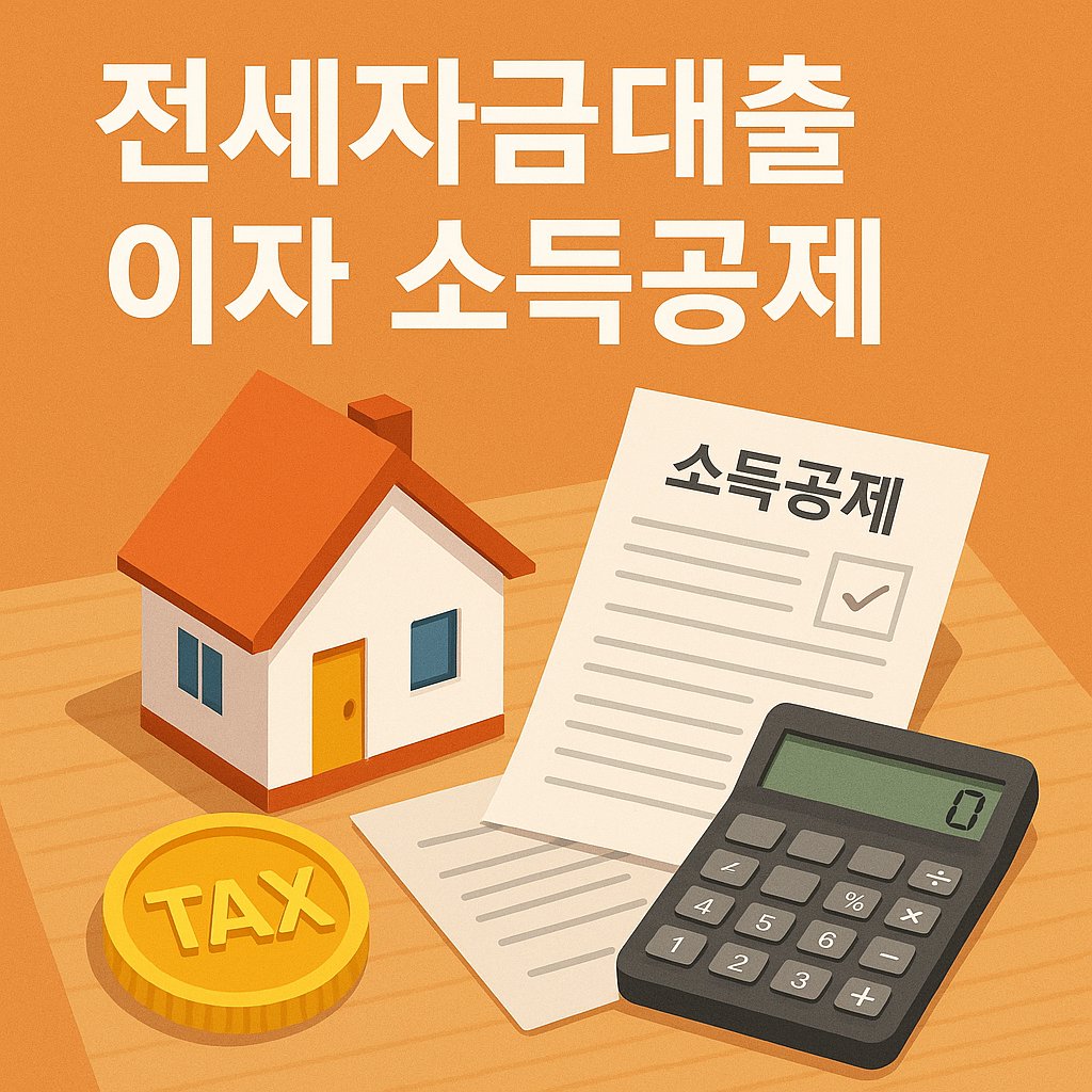 jeonse loan interest deduction