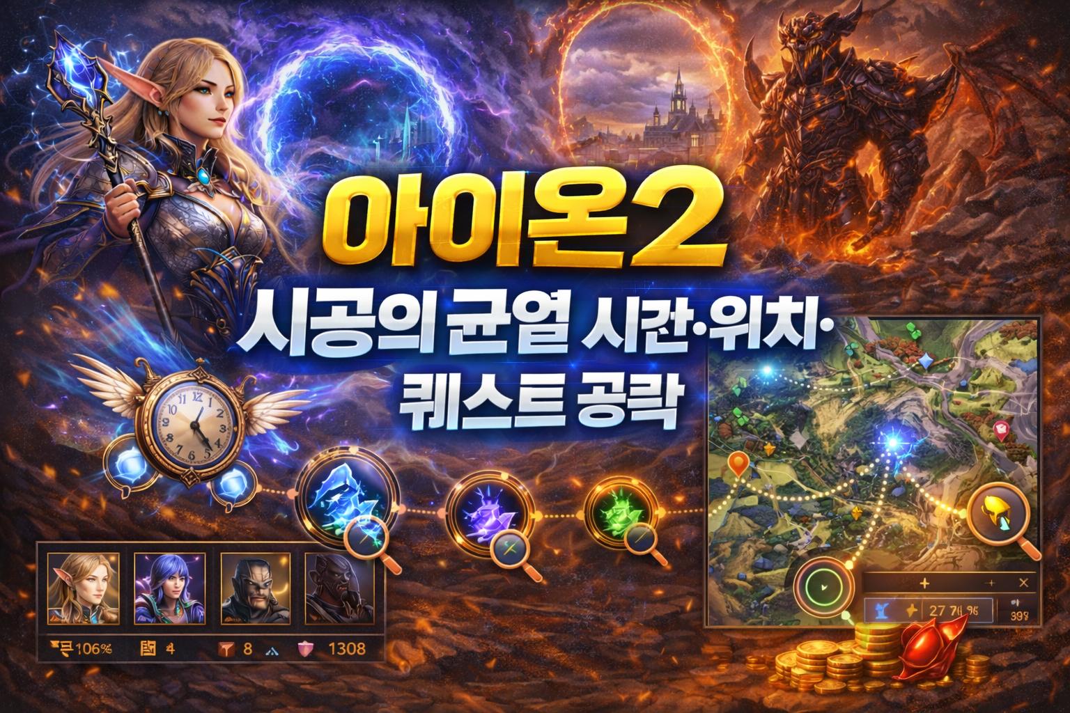 aion2 space time rift time location quest guide