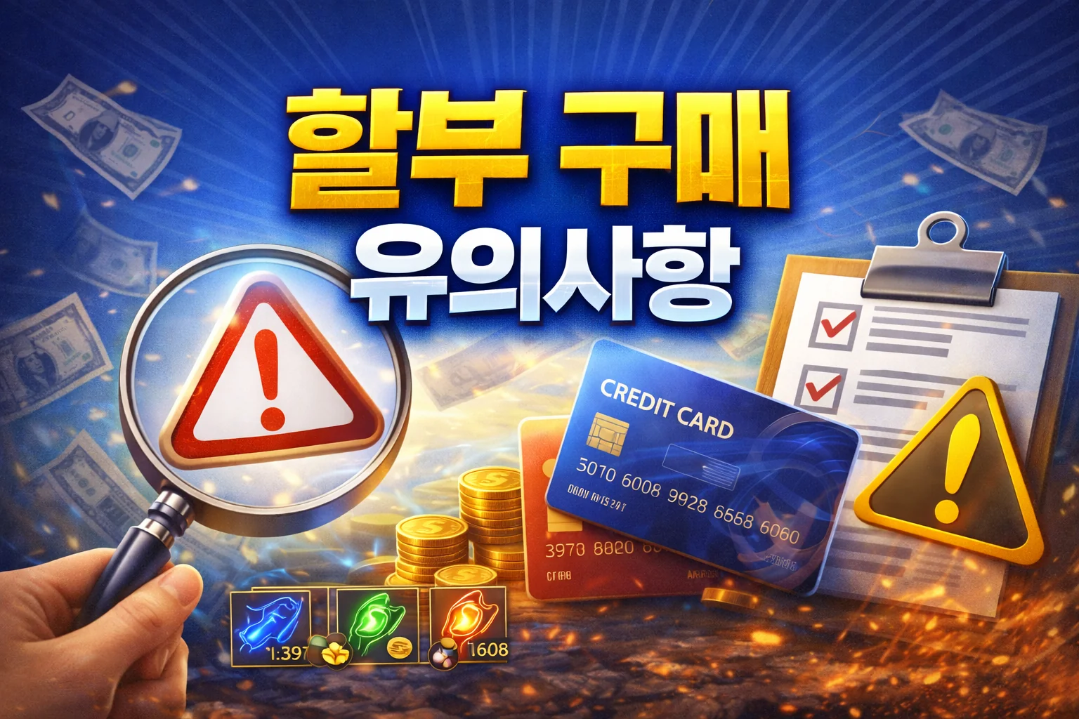 installment purchase precautions