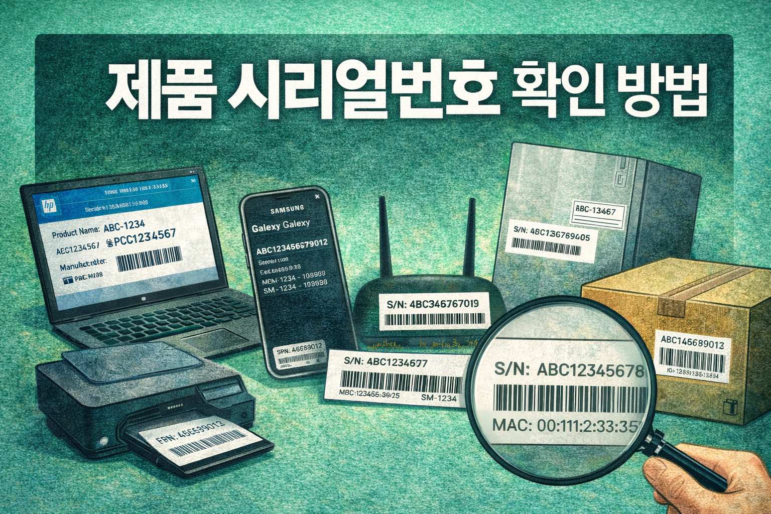 product serial number check under300