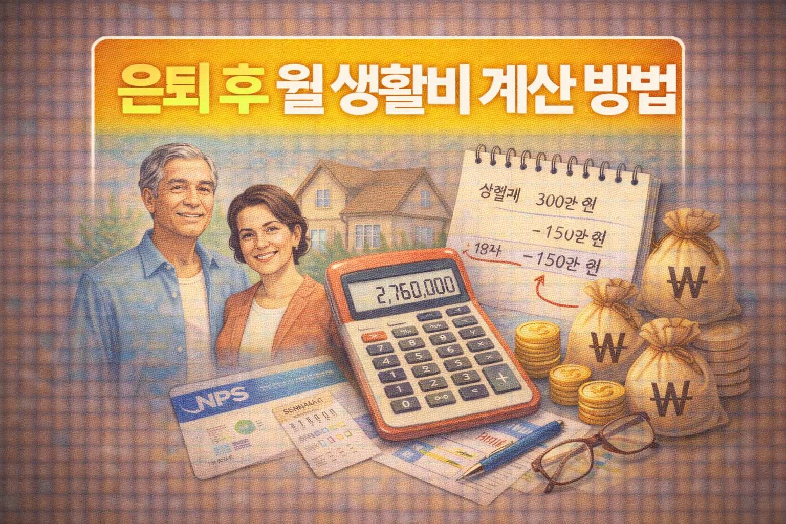 retirement monthly expenses calculation under300