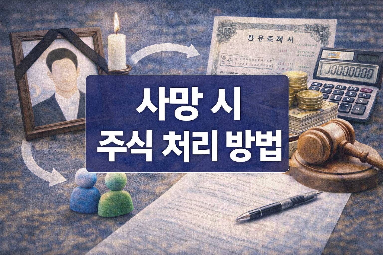 stock handling after death under300