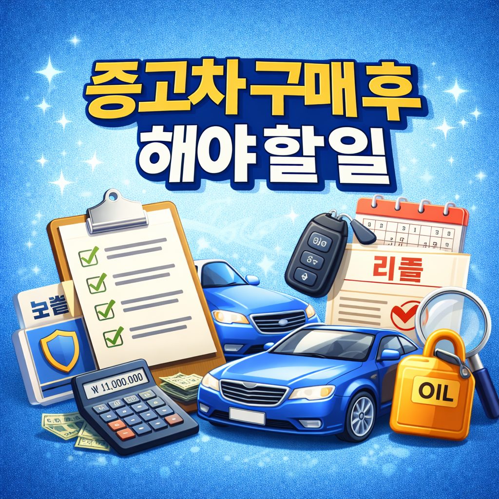 used car after purchase checklist thumbnail