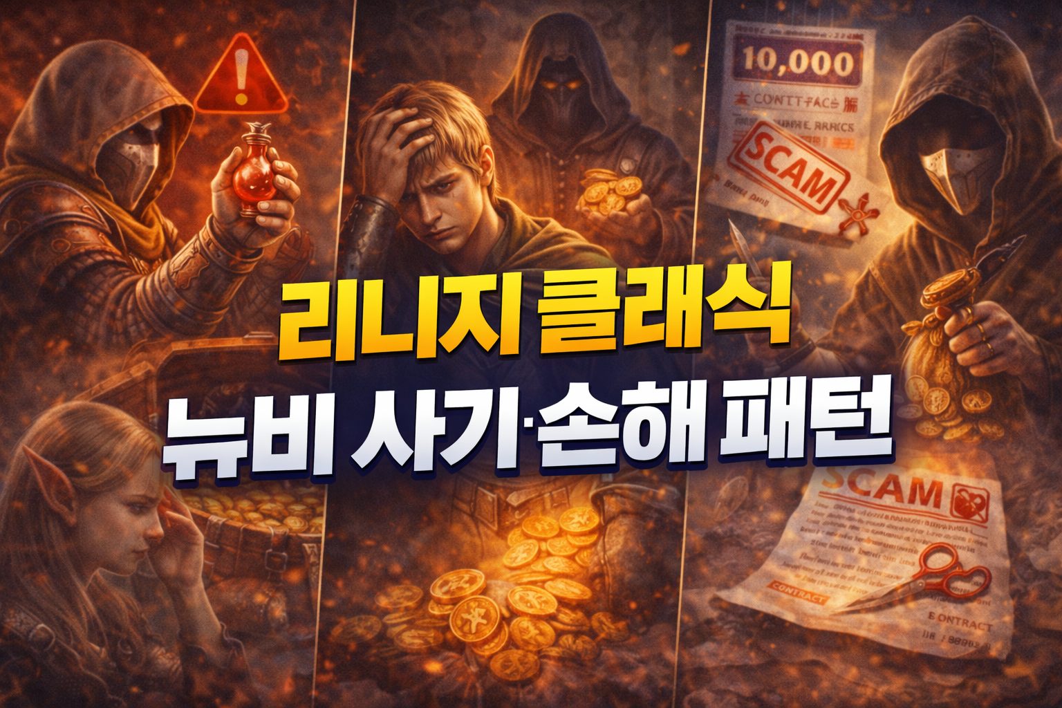 lineage classic newbie scam loss patterns