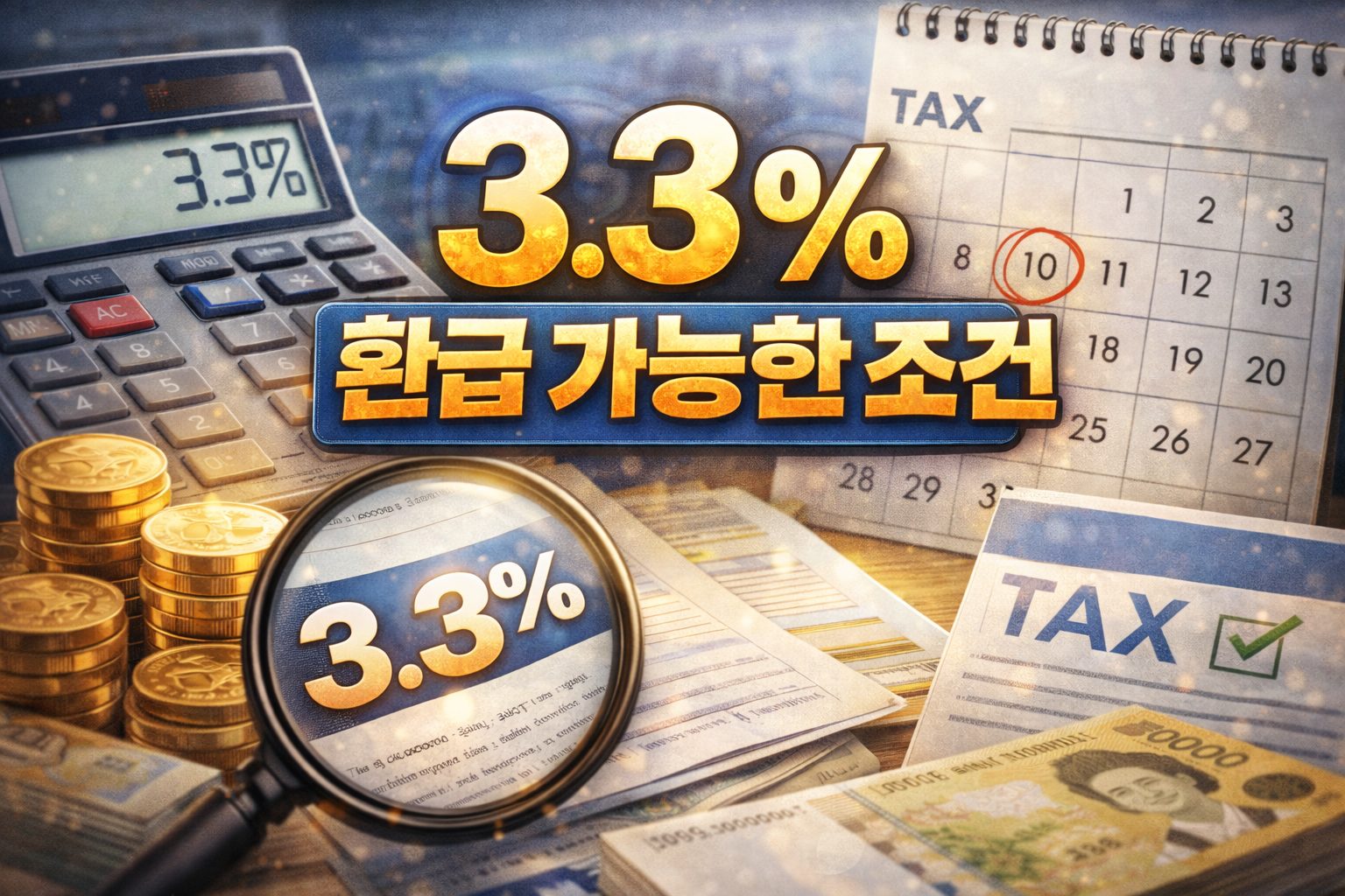 three point three percent refund conditions