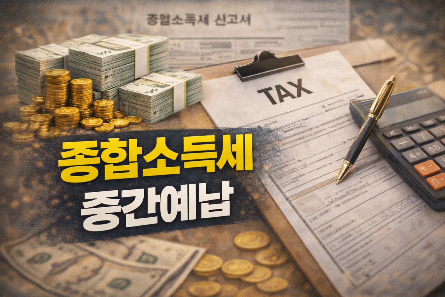 interim prepayment of global income tax