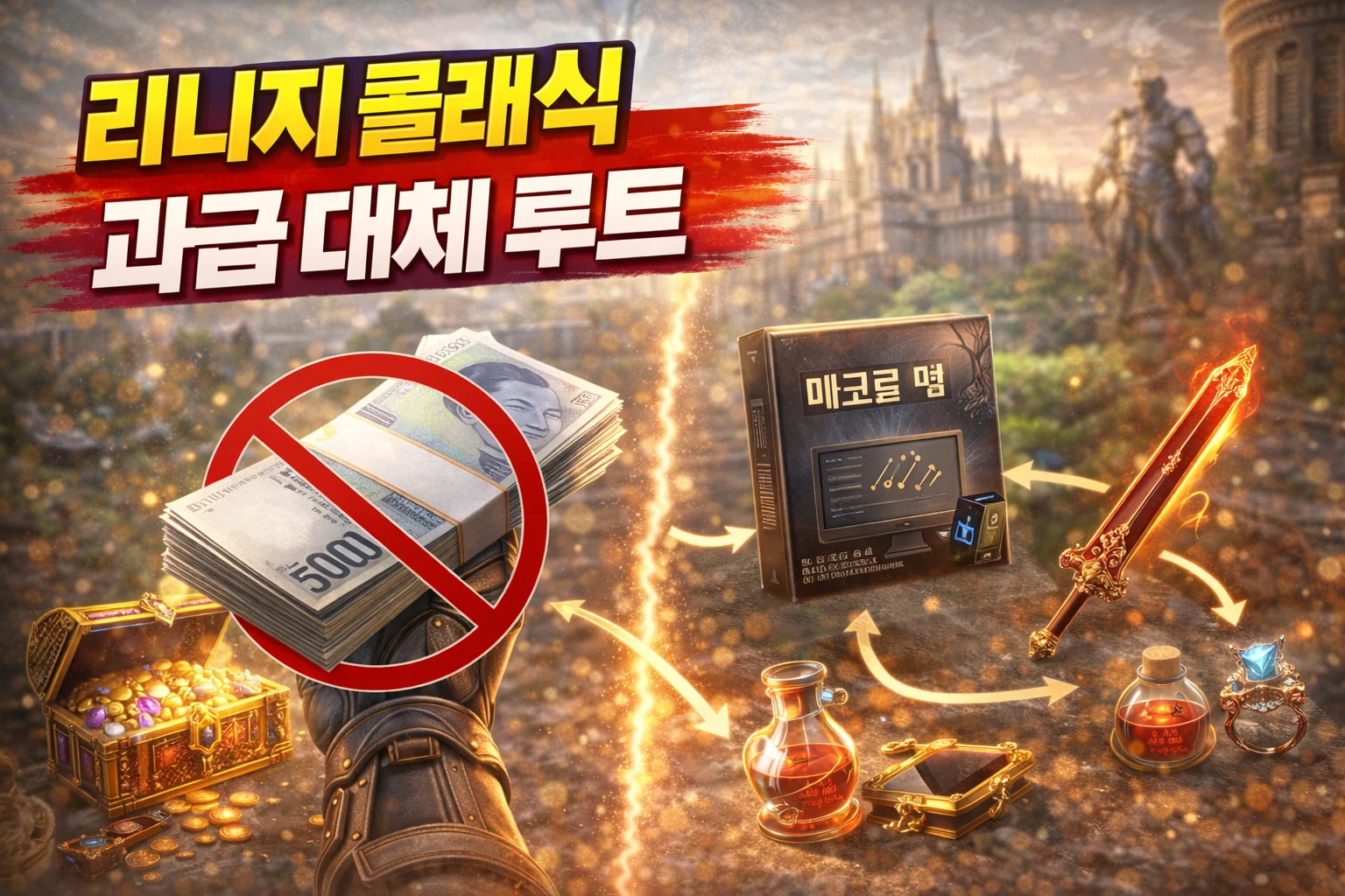 lineage classic no spending alternative route