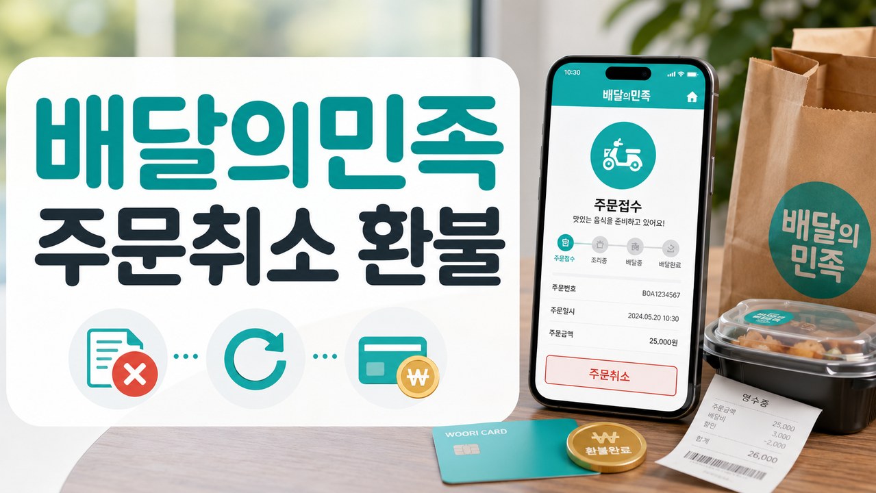 baemin order cancel refund