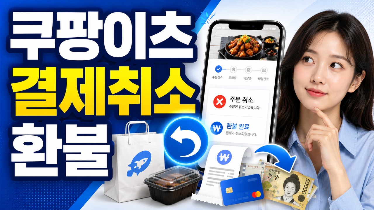 coupang eats payment cancellation refund thumbnail