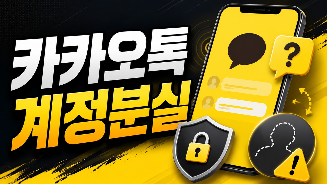 kakaotalk account lost thumbnail
