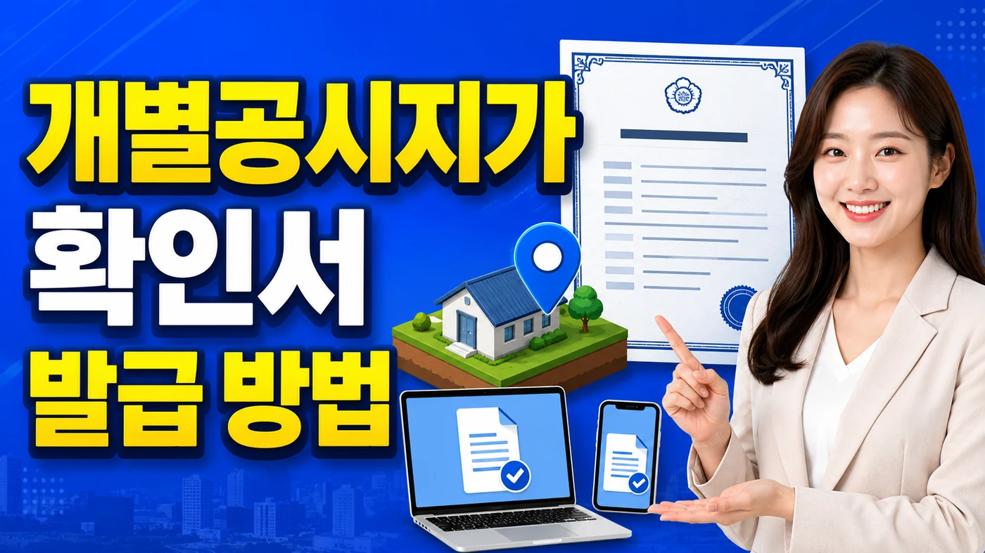 individual official land price certificate issue