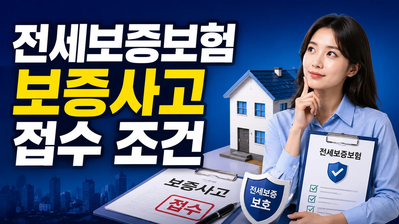 jeonse guarantee insurance claim conditions